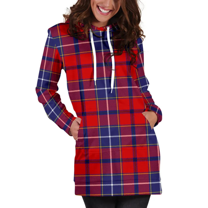 Scottish Wishart Dress Clan Tartan Hoodie Dress