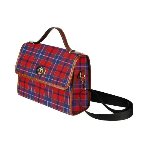Scottish Wishart Dress Clan Tartan Waterproof Canvas Bag Tartan Plaid 4