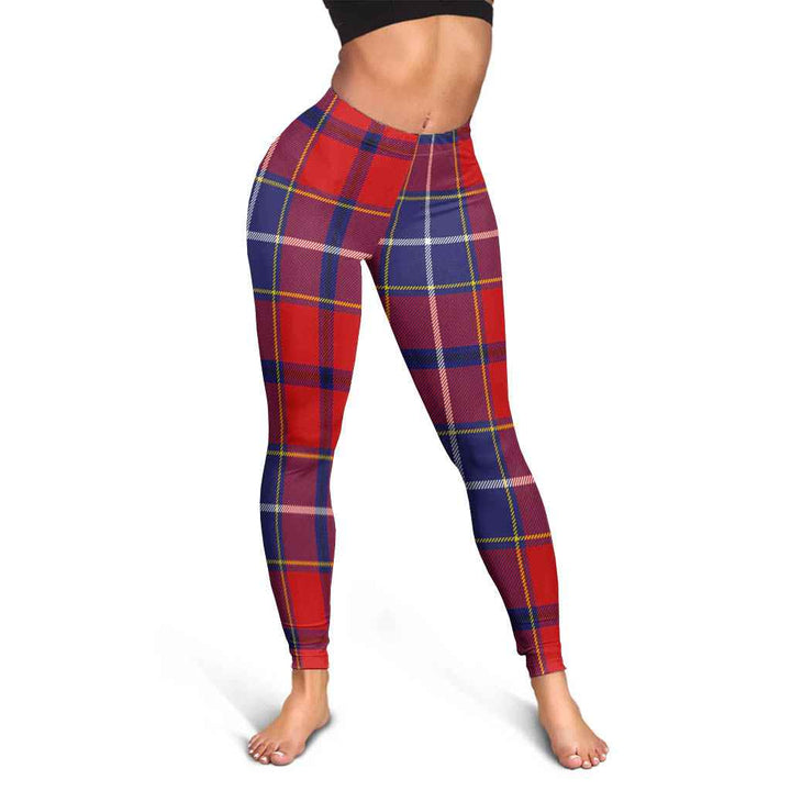 Scottish Wishart Dress Clan Tartan Women Leggings Tartan Plaid 3