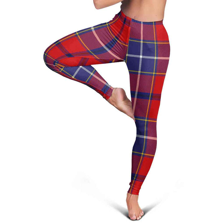 Scottish Wishart Dress Clan Tartan Women Leggings Tartan Plaid 5