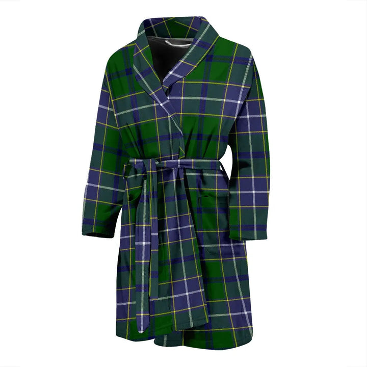 Scottish Wishart Hunting Modern Clan Tartan Bathrobe 1