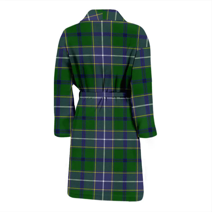 Scottish Wishart Hunting Modern Clan Tartan Bathrobe 2
