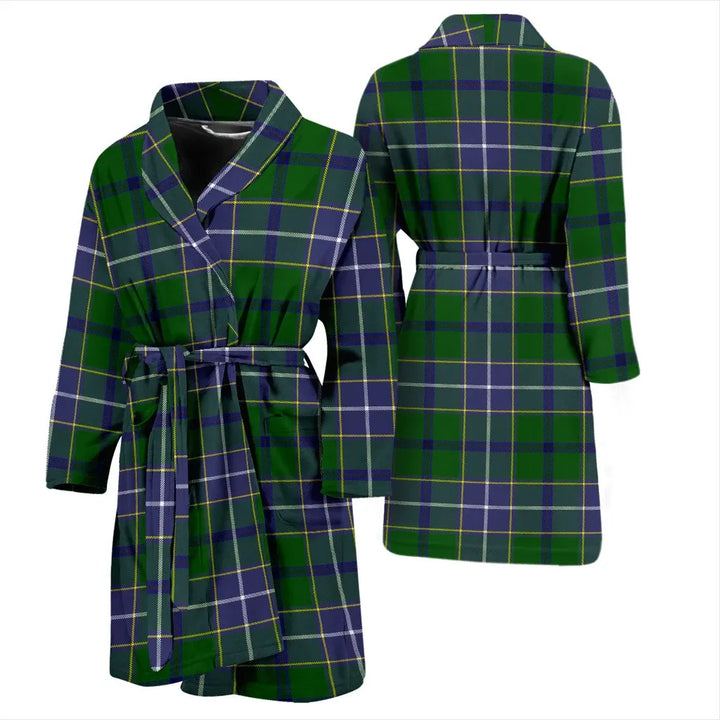 Scottish Wishart Hunting Modern Clan Tartan Bathrobe 3