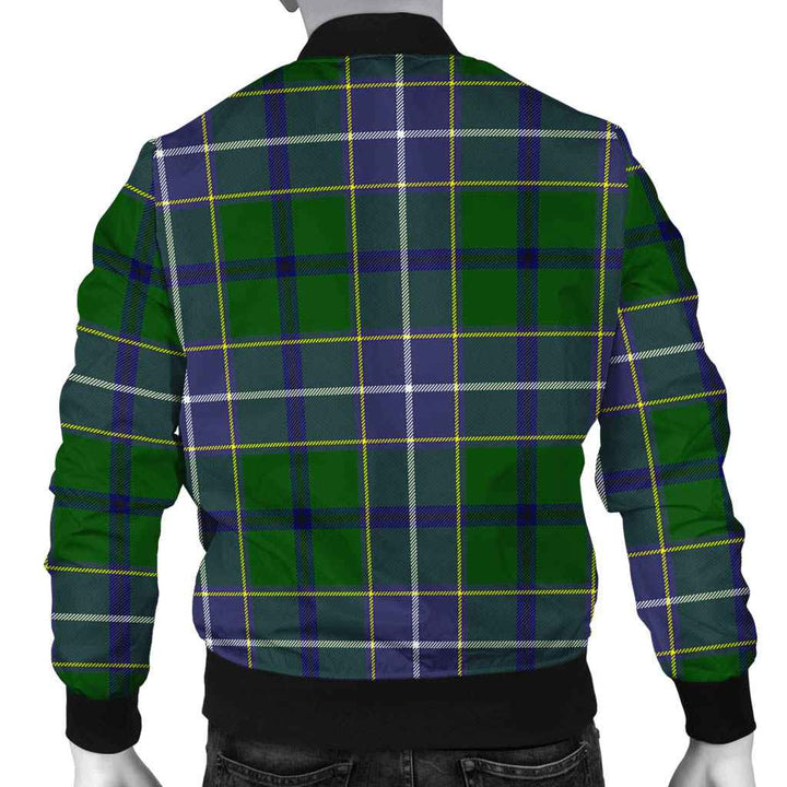 Scottish Wishart Hunting Modern Clan Tartan Bomber Jacket Tartan Plaid 3