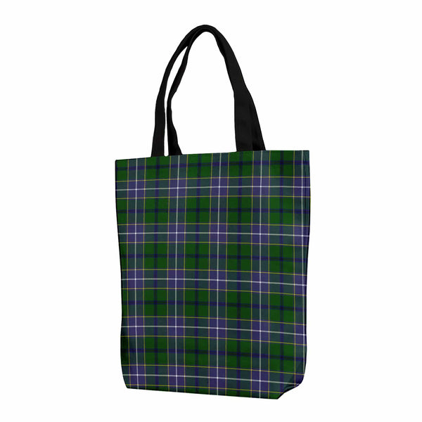 Scottish Wishart Hunting Modern Clan Tartan Canvas Bag With Shoulder Strap Tartan Plaid 1