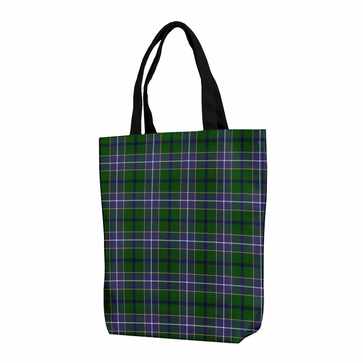 Scottish Wishart Hunting Modern Clan Tartan Canvas Bag With Shoulder Strap Tartan Plaid 1