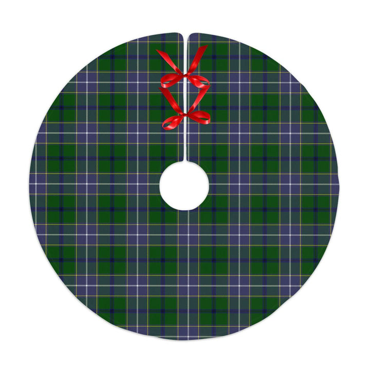 Scottish Wishart Hunting Modern Clan Tartan Christmas Tree Skirt No Tassels 1 Tartan Plaid