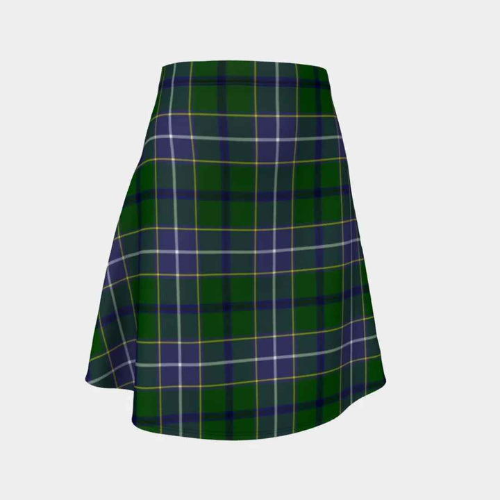 Scottish Wishart Hunting Modern Clan Tartan Flare Skirt Tartan Plaid 1