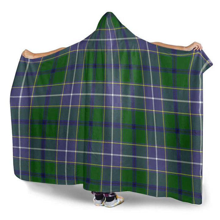 Scottish Wishart Hunting Modern Clan Tartan Hooded Blanket Tartan Plaid 3