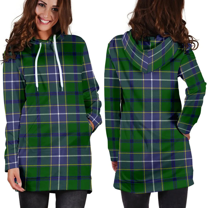 Scottish Wishart Hunting Modern Clan Tartan Hoodie Dress