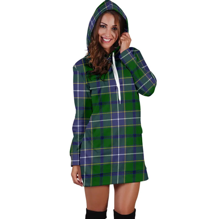 Scottish Wishart Hunting Modern Clan Tartan Hoodie Dress