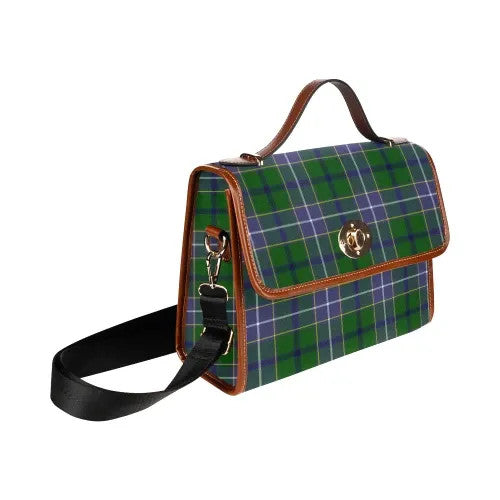 Scottish Wishart Hunting Modern Clan Tartan Waterproof Canvas Bag Tartan Plaid 3