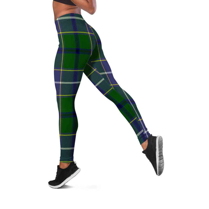 Scottish Wishart Hunting Modern Clan Tartan Women Leggings Tartan Plaid 2