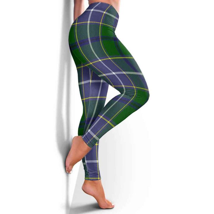 Scottish Wishart Hunting Modern Clan Tartan Women Leggings Tartan Plaid 4