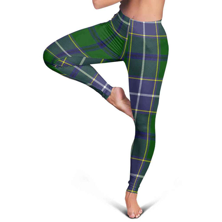 Scottish Wishart Hunting Modern Clan Tartan Women Leggings Tartan Plaid 5