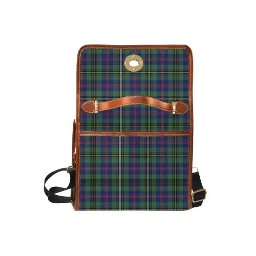Scottish Wood Clan Crest Tartan Waterproof Canvas Bag Tartan Plaid 6