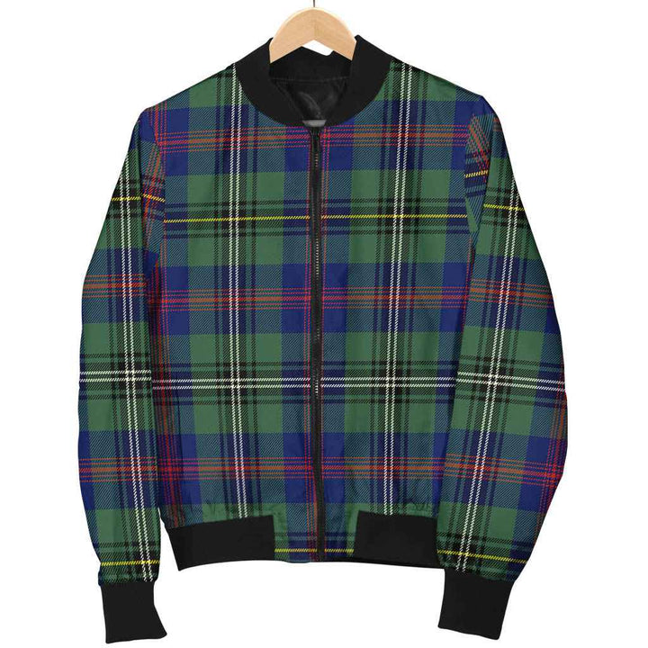 Scottish Wood Modern Clan Tartan Bomber Jacket Tartan Plaid 1