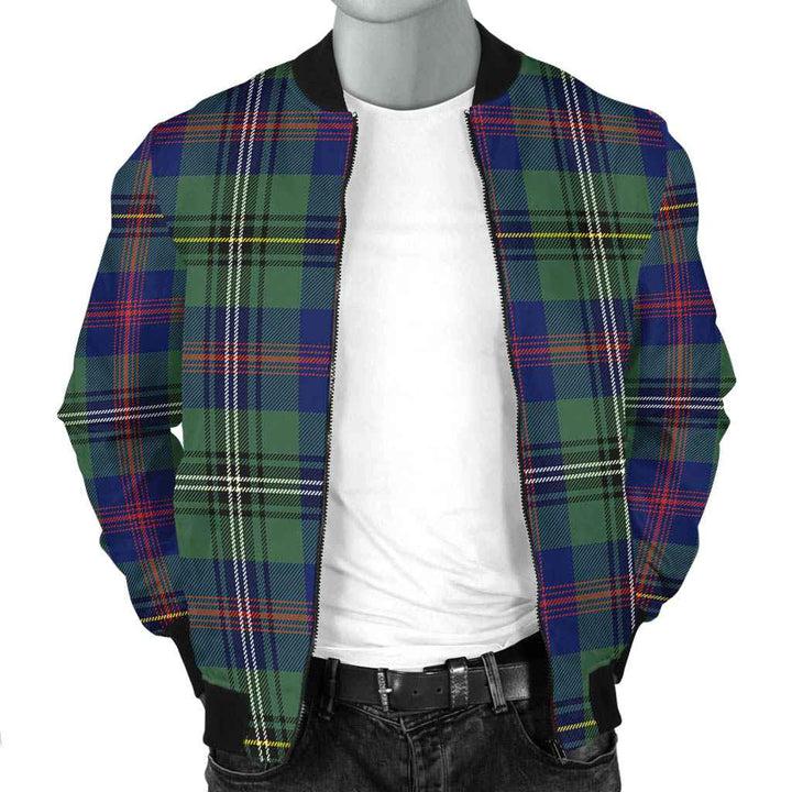 Scottish Wood Modern Clan Tartan Bomber Jacket Tartan Plaid 2
