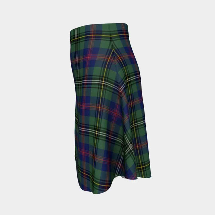 Scottish Wood Modern Clan Tartan Flare Skirt Tartan Plaid 2