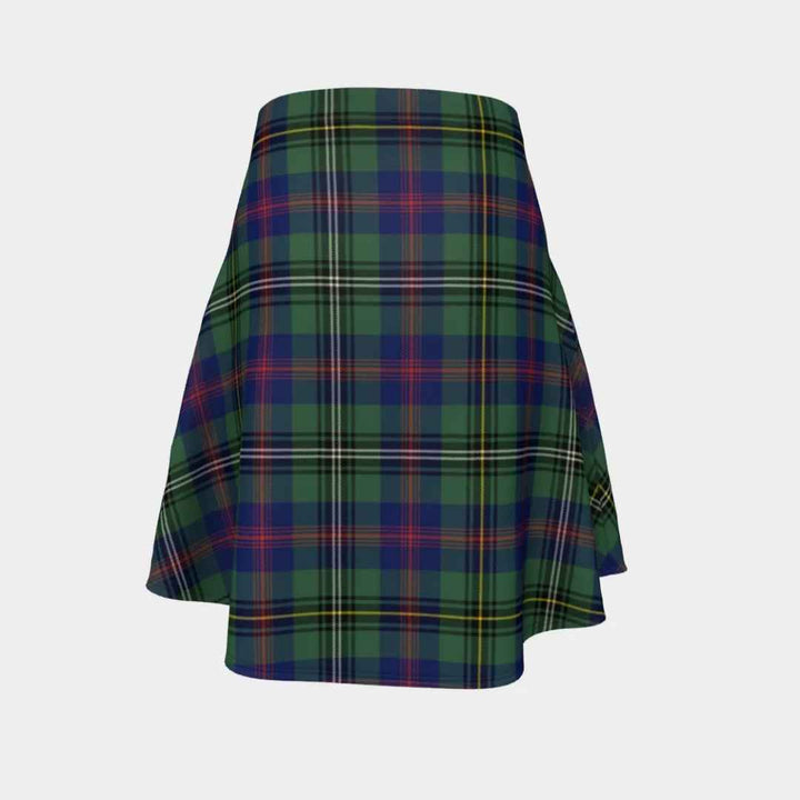 Scottish Wood Modern Clan Tartan Flare Skirt Tartan Plaid 4