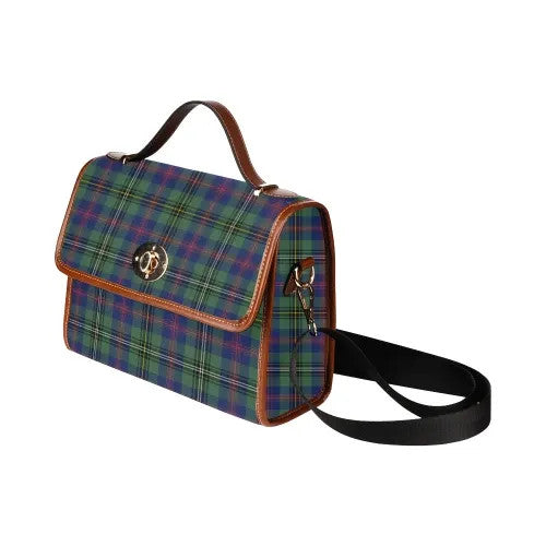 Scottish Wood Modern Clan Tartan Waterproof Canvas Bag Tartan Plaid 4