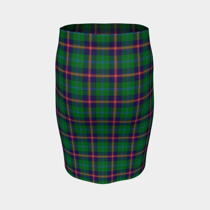 Scottish Young Modern Clan Tartan Fitted Skirt Tartan Plaid 4
