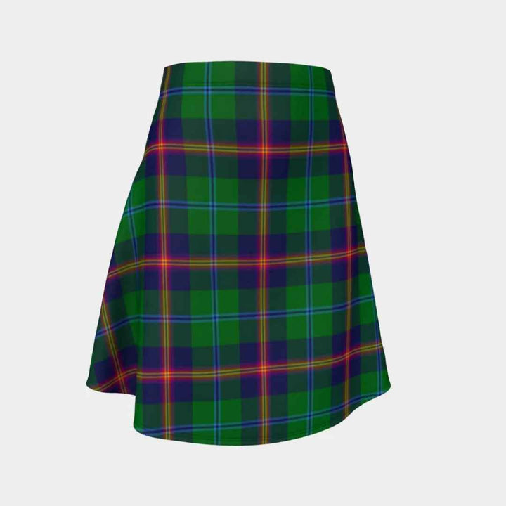 Scottish Young Modern Clan Tartan Flare Skirt Tartan Plaid 1