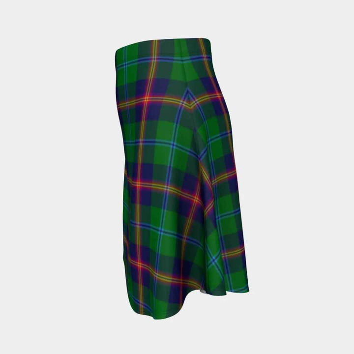Scottish Young Modern Clan Tartan Flare Skirt Tartan Plaid 2