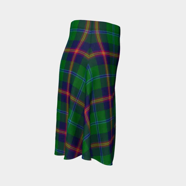 Scottish Young Modern Clan Tartan Flare Skirt Tartan Plaid 3
