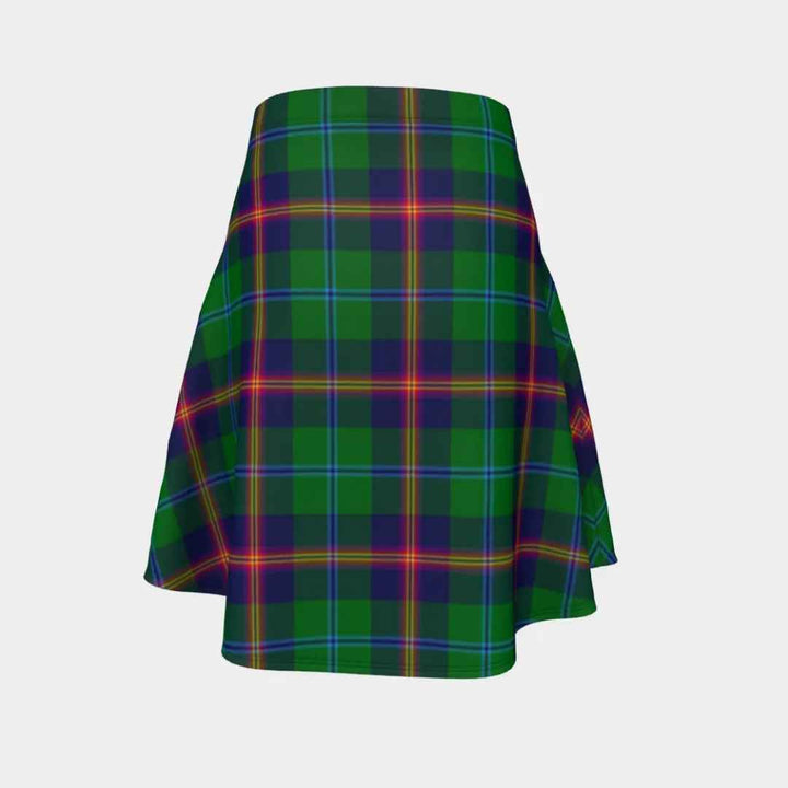 Scottish Young Modern Clan Tartan Flare Skirt Tartan Plaid 4