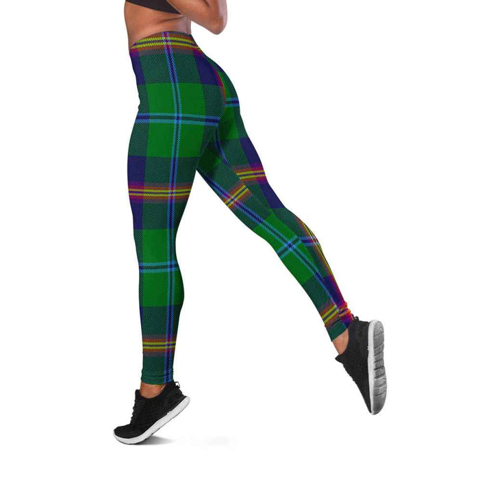 Scottish Young Modern Clan Tartan Women Leggings Tartan Plaid 2