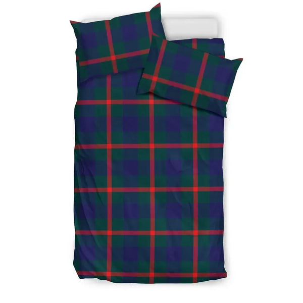 Scottish Agnew Modern Clan Tartan Bedding Set Tartan Plaid 1