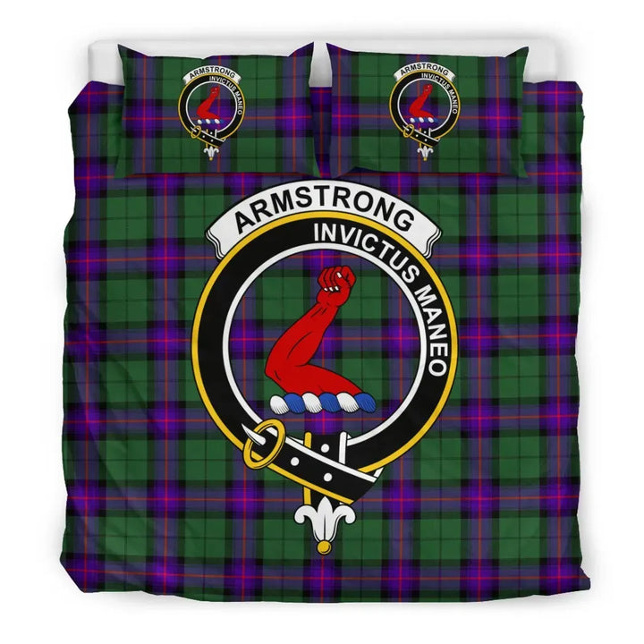 Scottish Armstrong Clan Crest Tartan Bedding Set Tartan Plaid 3