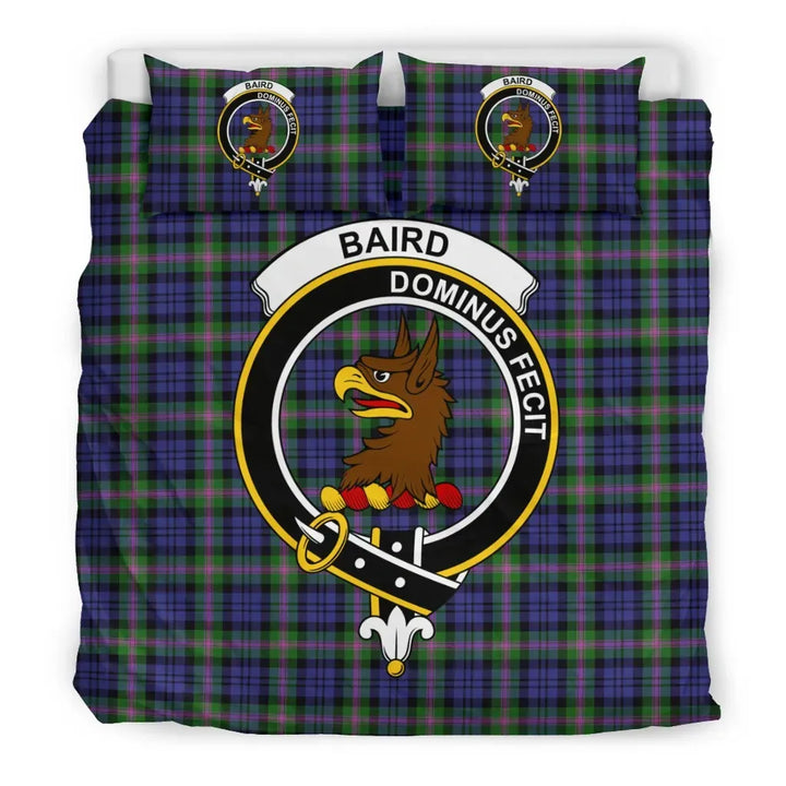 Scottish Baird Clan Crest Tartan Bedding Set Tartan Plaid 3