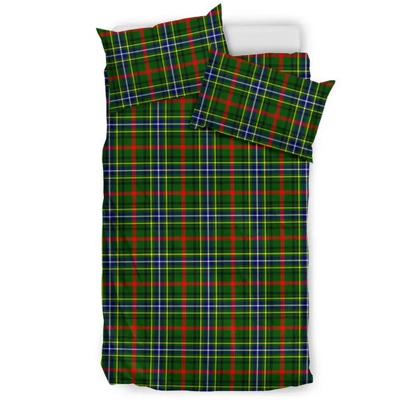 Scottish Bisset Clan Tartan Bedding Set Tartan Plaid 1