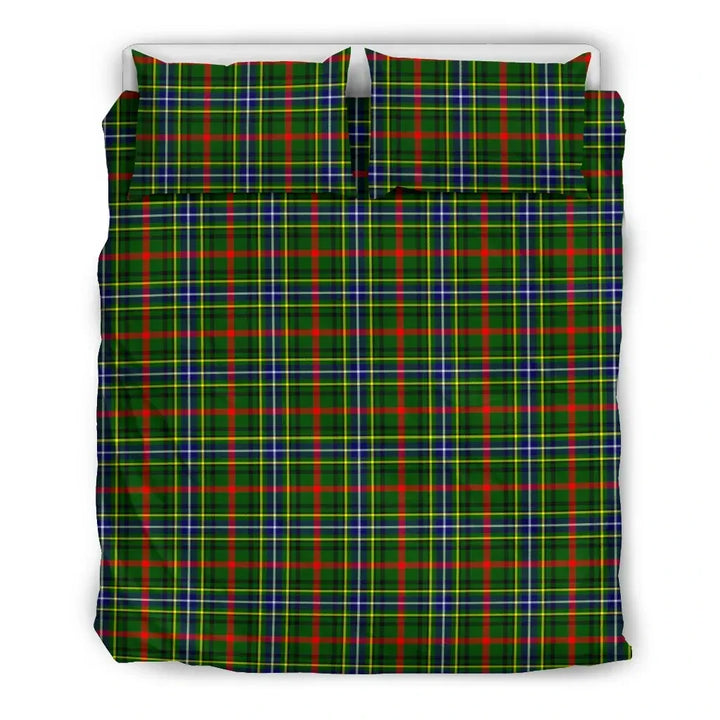 Scottish Bisset Clan Tartan Bedding Set Tartan Plaid 2