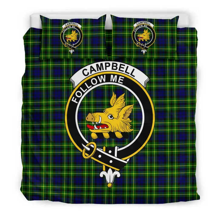 Scottish Campbell of Breadalbane Clan Crest Tartan Bedding Set Tartan Plaid 3