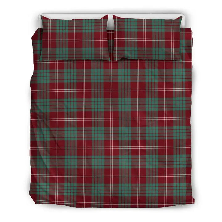 Scottish Crawford Modern Clan Tartan Bedding Set Tartan Plaid 2