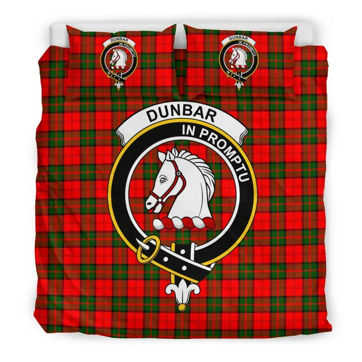 Scottish Dunbar Clan Crest Tartan Bedding Set Tartan Plaid 3