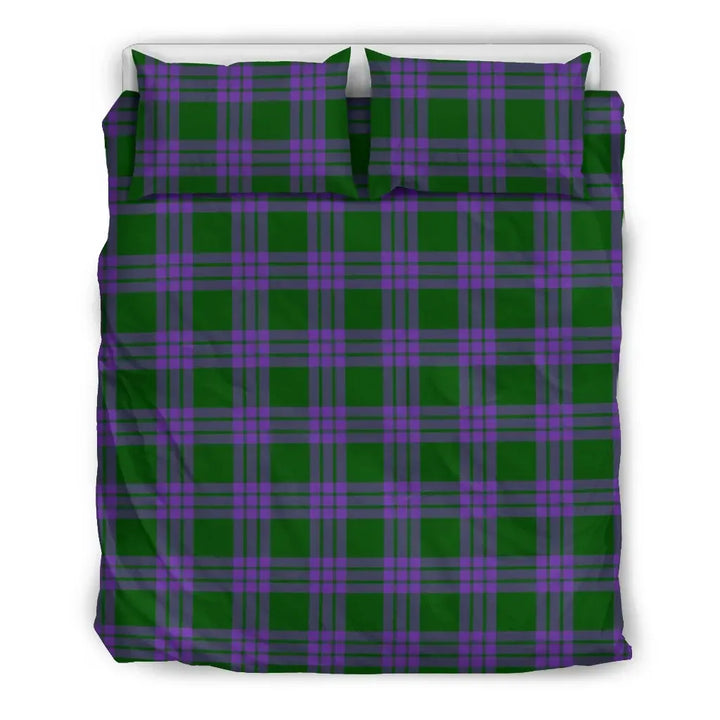 Scottish Elphinstone Clan Tartan Bedding Set Tartan Plaid 2