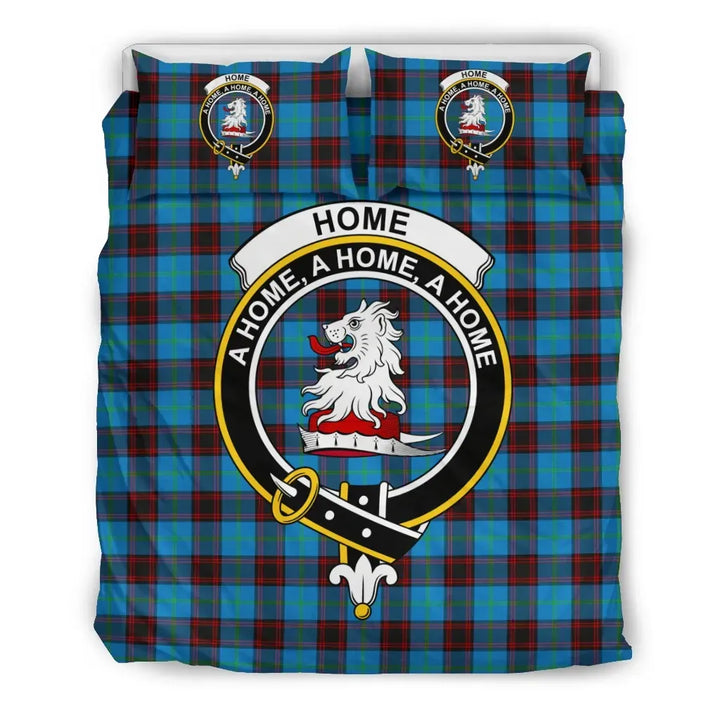 Scottish Home (or Hume) Clan Crest Tartan Bedding Set Tartan Plaid 2