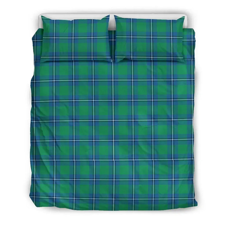 Scottish Irvine Ancient Clan Tartan Bedding Set Tartan Plaid 2