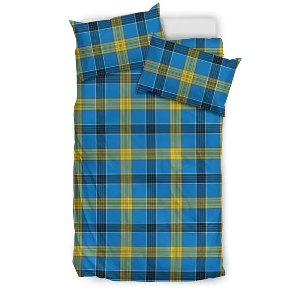 Scottish Laing Clan Tartan Bedding Set Tartan Plaid 1