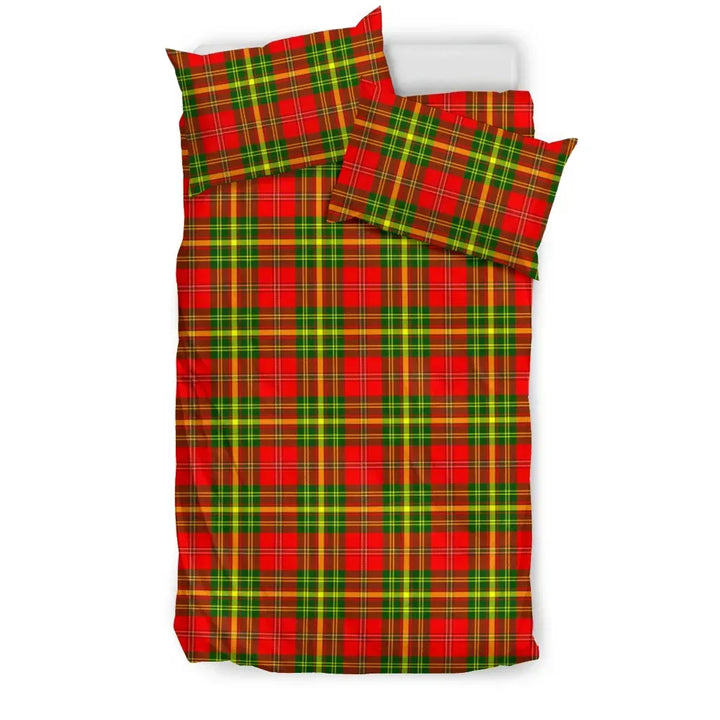 Scottish Leask Clan Tartan Bedding Set Tartan Plaid 1