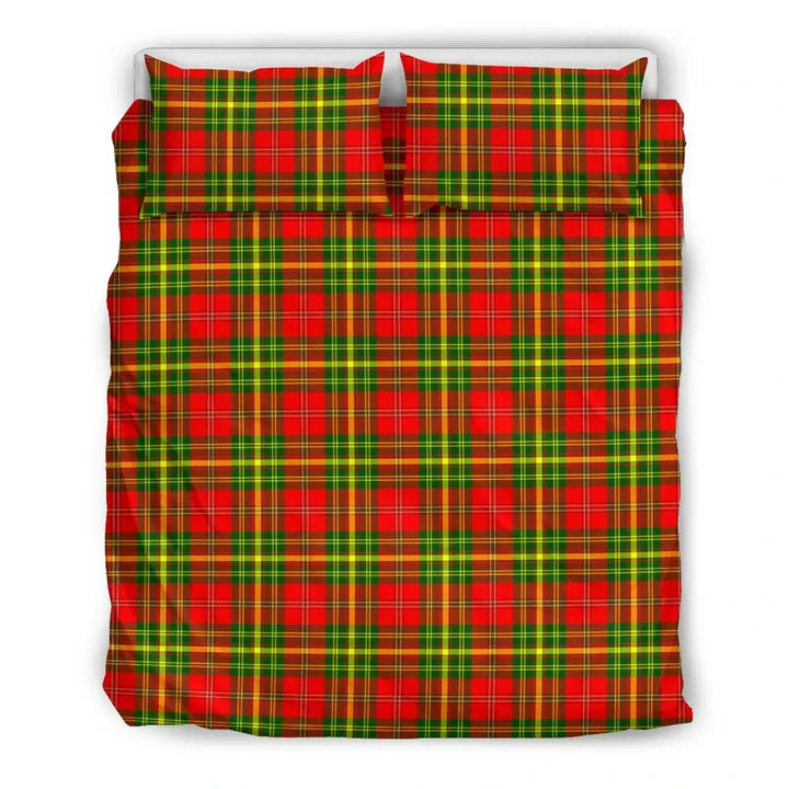 Scottish Leask Clan Tartan Bedding Set Tartan Plaid 2