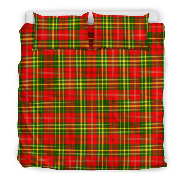 Scottish Leask Clan Tartan Bedding Set Tartan Plaid 3