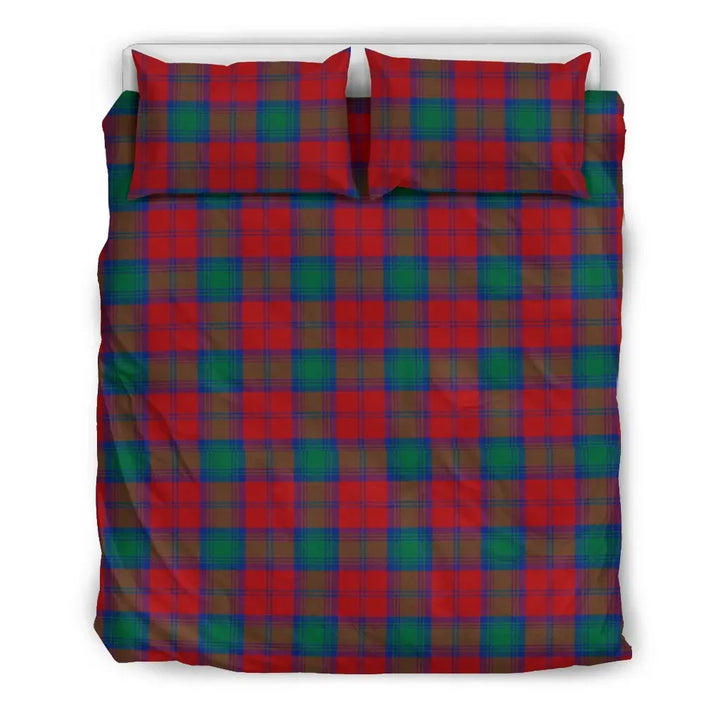 Scottish Lindsay Modern Clan Tartan Bedding Set Tartan Plaid 2