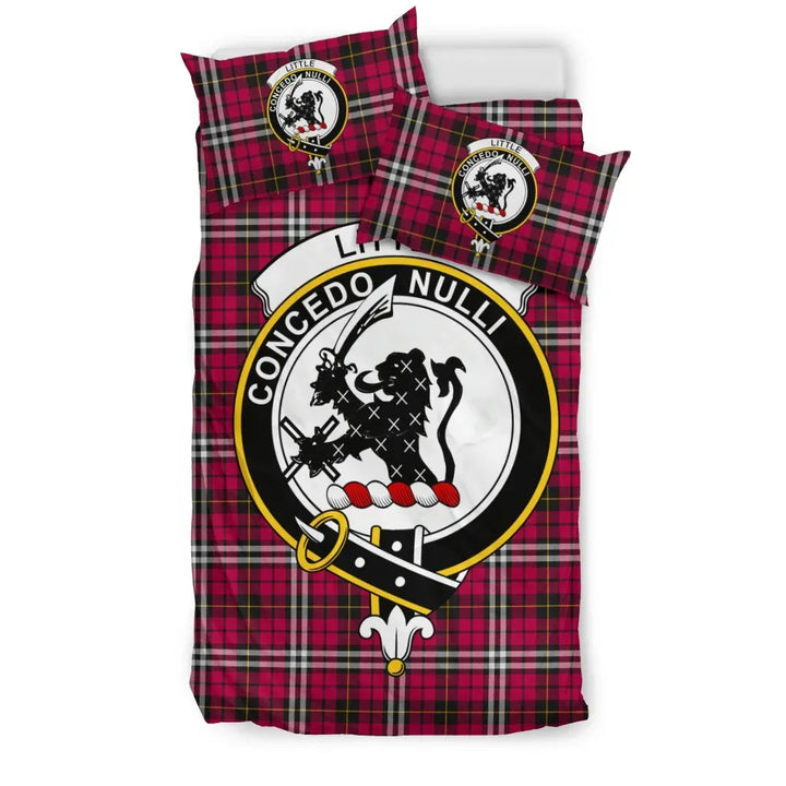 Scottish Little Clan Crest Tartan Bedding Set Tartan Plaid 1