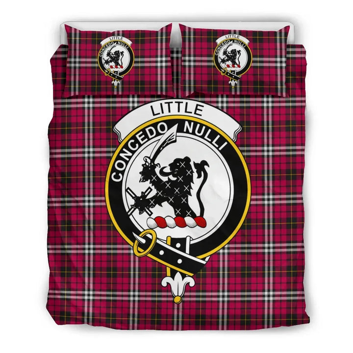 Scottish Little Clan Crest Tartan Bedding Set Tartan Plaid 2