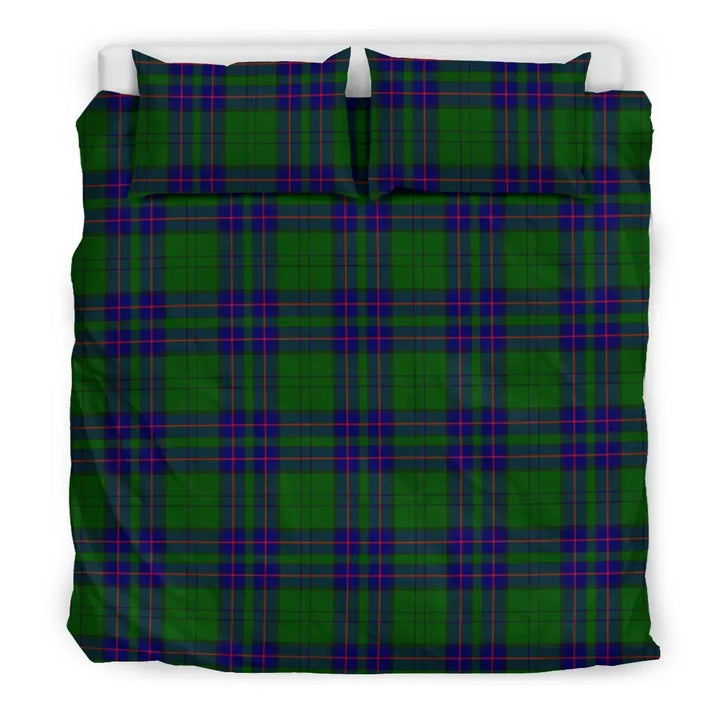 Scottish Lockhart Modern Clan Tartan Bedding Set Tartan Plaid 3
